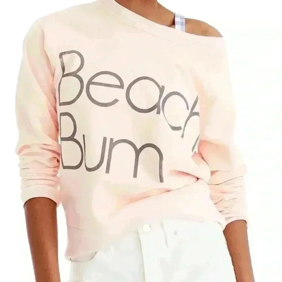 J. Crew | “Beach Bum” Sweatshirt - Picture 1 of 7